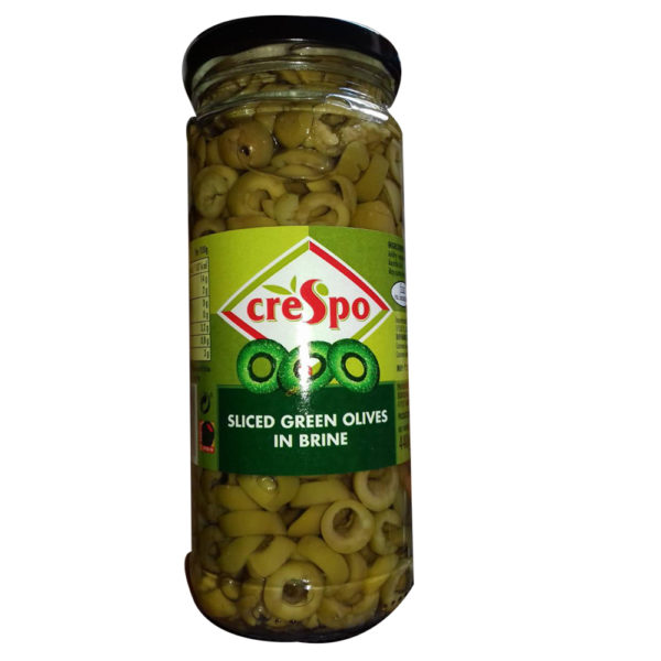 Sliced Green Olives In Brine
