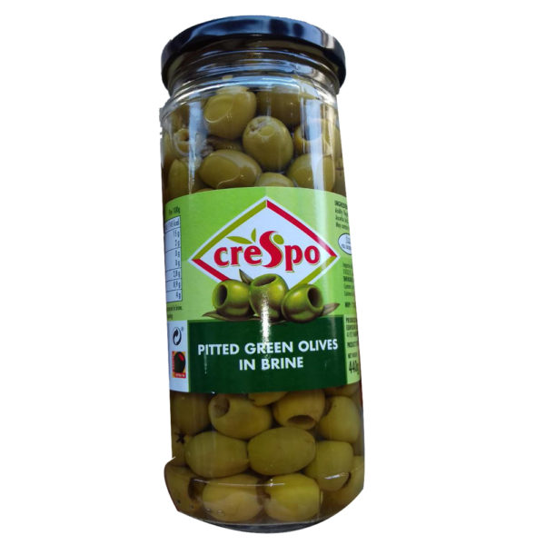 Pitted Green Olives In Brine