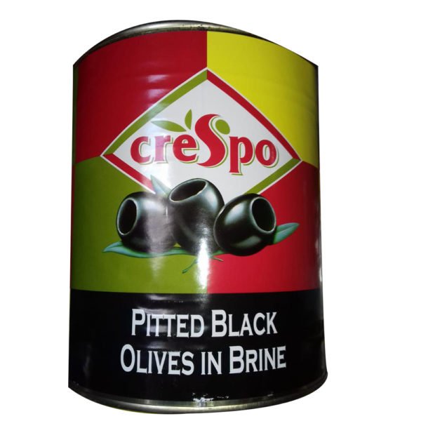 Pitted Black  Olives In Brine
