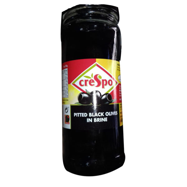 Pitted Black  Olives In Brine